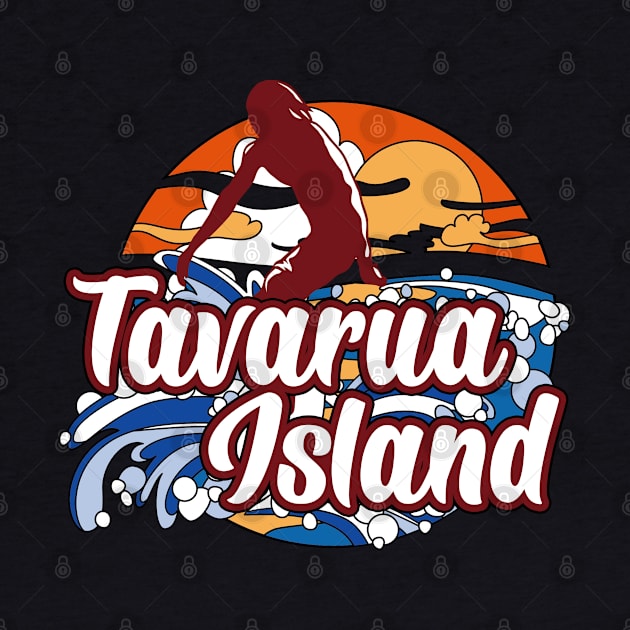 Tavarua Island surf. Perfect present for mother dad father friend him or her by SerenityByAlex